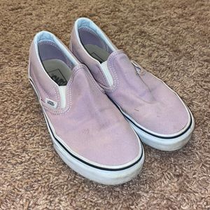 Purple Slip on Vans